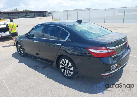 2017 Honda Accord Hybrid Touring из США, поврежденный, VIN JHMCR6F74HC019590